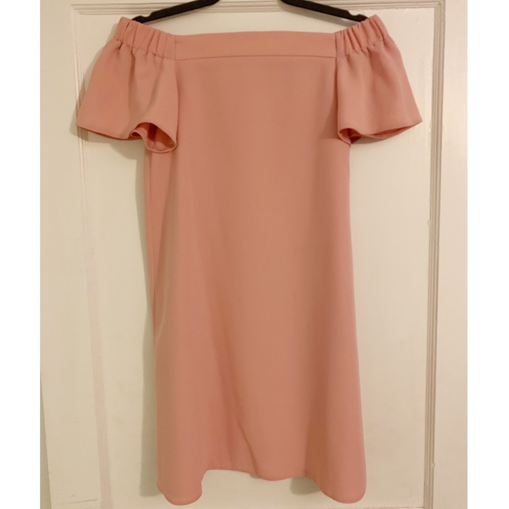 Topshop Off the Shoulder Dress